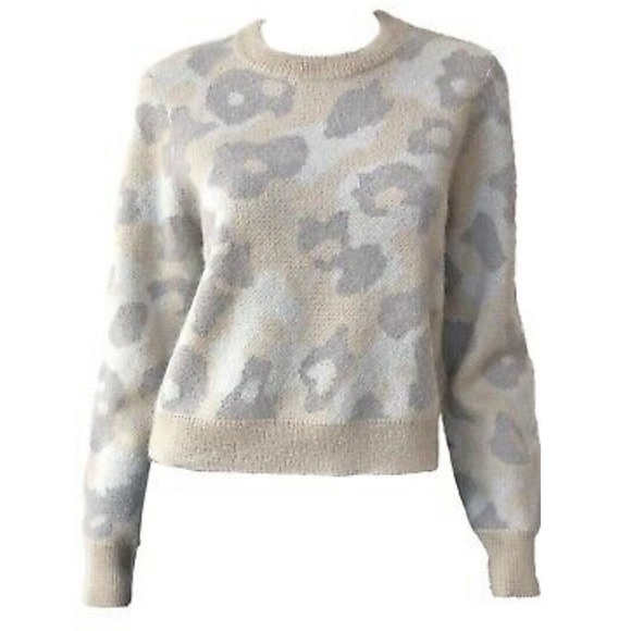 Rag & Bone Leopard-Print Mohair-Blend Sweater NWT! - Picture 7 of 7